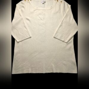 Elegant Cream Sweater